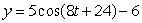 What is the horizontal shift of    ? Round to 2 decimal places.