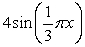 The following figure shows the graphs of   and   . What is the value of A?  