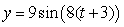 Which of the following is the phase shift of the sinusoidal function   ? A)  24 B) 2 C) 27 D)  4