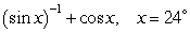 <strong>Evaluate the following. Round answers to 2 decimal places.</strong> A) B)