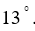 An ant walks up a ramp at an incline of   If, after 2 minutes, his vertical distance from the ground is 13 inches, how far has the ant traveled in the horizontal direction? Round your answer to 2 decimal places.