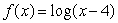 <strong>Given the graph of below, find a possible formula fo r . </strong> A) B) C) D)