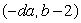 <strong>The point (a, b) lies on the graph of . If the graph is reflected across the y-axis and compressed toward the y-axis by a factor of d (with d < 1), and then translated downward 3 units, what are the new coordinates for the point (a, b)?</strong> A) B) C) D)