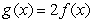 <strong>The graphs of f and are shown at the right. . Which of the following gives a formula for in terms of ?</strong> A) B) C) D)