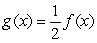 <strong>The graphs of and are shown below. .Which of the following gives a formula for in terms of ?</strong> A) B) C) D)
