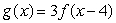 The domain of is and the range is . If , what is the domain and range of ?