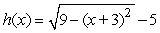 Let   . Which of the following functions will translate the graph of g 5 units to the right and 6 units down? A)    B)    C)    D)   