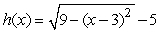 Let   . Which of the following functions will translate the graph of g 5 units to the right and 6 units down? A)    B)    C)    D)   