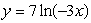 The following table gives z as a linear function of x.   If   , which of the following is a formula for y in terms of x? A)    B)    C)    D)   
