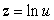 The following table gives z as a linear function of x.     If   and   , find a formula for y in terms of x.