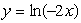 <strong>The following table gives v as a linear function of w. If and , which of the following is a formula for y in terms of x?</strong> A) B) C) D)