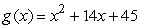 Find a formula in terms of  For   . A)    B)    C)    D)   