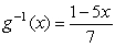 Suppose and suppose that is an invertible function such that https://d2lvgg3v3hfg70.cloudfront.net/TB10073/ . Find andwrite it in the form .