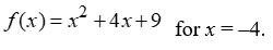 Evaluate    
