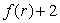The circumference, in cm, of a circle whose radius is r cm is given by   . If   , evaluate and interpret    . A)     B)     C)     D)    