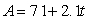 If and represent the population (in millions) of two countries, A and B, then in what year will the population of country A double the population of country B? Round to 2 decimal places.