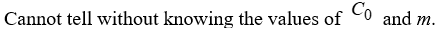 <strong>The cost, C, of producing q items is given by the formula , where And m are positive constants. If the quantity produced increases, what happens to the cost of production?</strong> A) It decreases. B) It stays the same. C) It increases. D)