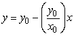 <strong>What is the equation of the line with x-intercept And y-intercept ?</strong> A) B) C) D) E) There is not a unique equation for this line.