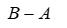 <strong>What is the vertical intercept of the line l in the following figure in terms of the constants A and B? </strong> A) B) C) D)