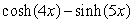 Write    in terms of powers of e.