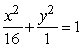 Which of the following are focal points of the ellipse   ? A)  (0, 5.66)  B)  (0, -5.66)  C)  (5.66, 0)  D)  (-5.66, 0)  E)  (6, 2)  F)  (-6, 2)  G)  (6, -2)  H)  (-6, -2) 