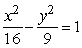A hyperbolic mirror has equation    . You wish to shoot a beam of light from the point (-40, 23) to reflect off the mirror and arrive at the focus closest to the point (-40, 23). At what slope should you aim the beam of light? Round to 2 decimal places.