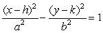 Rewrite the equation    in the form   or  