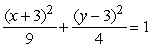 Find the lower intersection point of the ellipse   and the line x = -5. Round the y-coordinate to 2 decimal points.