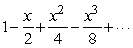 Find the sum of the series   , for   . A)    B)    C)    D)   