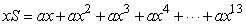 <strong>Subtract the following two equations and solve for S:    Assume x is not equal to 1.</strong> A)   B)   C)   D)   <div style=padding-top: 35px> 