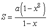 <strong>Subtract the following two equations and solve for S:    Assume x is not equal to 1.</strong> A)   B)   C)   D)   <div style=padding-top: 35px> 
