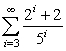Find the sum    . Round your answer to 3 decimal places.<div style=padding-top: 35px> 