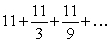 Find the sum of the series:  <div style=padding-top: 35px> 