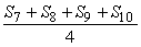 <strong>The following table shows the enrollment in a private college for the years 1996 to 2005. Interpret these figures as partial sums,  , of terms of a sequence,  , where n is the number of years since 1995 (so  , etc.).  Which of the following gives the average enrollment between 2000 and 2003?</strong> A)   B)   C)   D)   <div style=padding-top: 35px> 