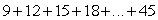 Evaluate the following sum :  