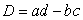 The inverse of a matrix , denoted by , is such that if , then . For a matrix , the inverse is given by , where . is undefined if D = 0. Let . Does ?