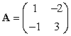 The inverse of a matrix , denoted by , is such that if , then . For a matrix , the inverse is given by , where . is undefined if D = 0. Let . Does ?