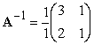 The inverse of a matrix , denoted by , is such that if , then . For a matrix , the inverse is given by , where . is undefined if D = 0. Let . Does ?