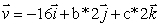 The vectors and are parallel.