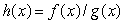 <strong>Let Be a linear function with a negative slope and Be a different linear function with a positive slope. Describe the graph of .</strong> A) A pair of curves that approach both a horizontal and a vertical asymptote. B) A parabola that opens downward. C) A parabola that opens upward. D) Another linear function.