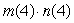 The functions and are defined by the graph below. The dashed graph is and the solid graph is . Evaluate .