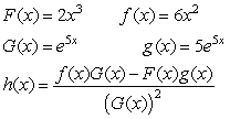Find a simplified formula for h given