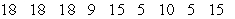 <strong>Find the standard deviation for the given sample data. Round your answer to one more decimal place than the original data. </strong> A) 5.1 B) 5.4 C) 1.6 D) 5.8