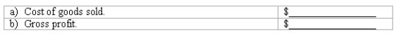Periodic inventory system Soundview Centre uses a periodic inventory system.At the end of 2018,the accounting records include the following information:    Compute the following for 2018:  