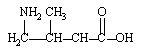  Which is an  \alpha -amino acid? A)    B)    C)    D)    