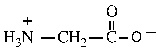 Shown here is the amino acid glycine at a pH of ___.   A)  1 B)  7 C)  14 D)  both 1 and 14