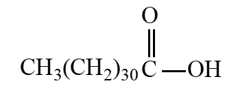 <strong>Carnauba wax is widely used for high-gloss car and floor polishes. A major component of carnauba wax ester is provided below. The condensed structure of the alcohol from which carnauba wax ester is formed is: </strong> A) B) C) D)