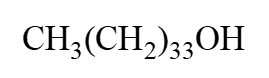<strong>Carnauba wax is widely used for high-gloss car and floor polishes. A major component of carnauba wax ester is provided below. The condensed structure of the alcohol from which carnauba wax ester is formed is: </strong> A) B) C) D)
