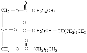 <strong>Which of the following is one of the products formed when the lipid below is saponified? </strong> A) B) C) D)
