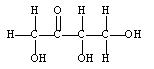 Choose the compound that is a ketotetrose. A)    B)    C)    D)   